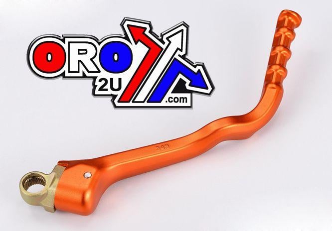 KICKSTART LEVER HUSABERG/HUSQVARNA/KTM 250-500, ASK-113 ORANGE, 77133070144, MX-08958OR