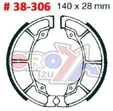 BRAKE SHOES H306 AT-05008