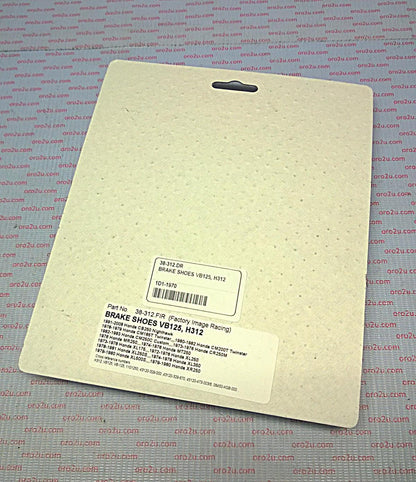 BRAKE SHOES H312 MC-05108