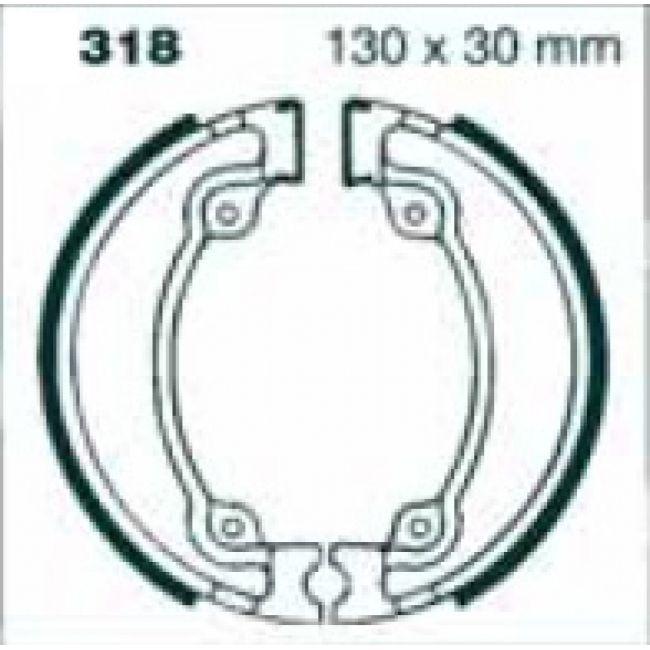 BRAKE SHOES HONDA XL 400 500 600 EBC H318 VB136 S318