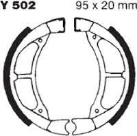 BRAKE SHOES EBC S502 Y502 VB226