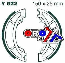 BRAKE SHOES EBC Y523 YAM.
