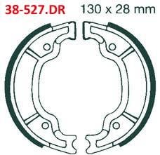 BRAKE SHOES YAMAHA RT180 TW200 XT350 XV250 RAPTOR YFM125 450 Y527 AT-05462