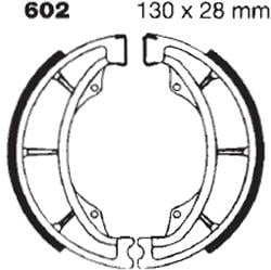 BRAKE SHOES S602 DS093