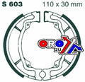 BRAKE SHOES KAWASAKI SUZUKI EBC S603