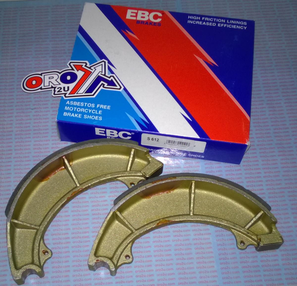 BRAKE SHOES KAWASAKI SUZUKI EBC S612