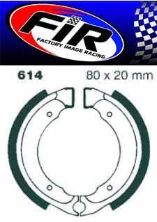 BRAKE SHOES S614 VB323, AT-05056