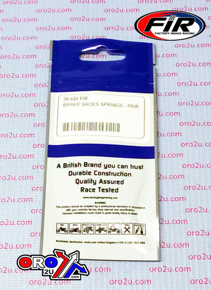 BRAKE SHOES SPRINGS - PAIR FIR -BRAND