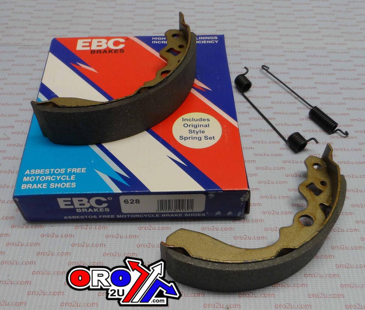 BRAKE SHOES KAWASAKI SUZUKI EBC S628