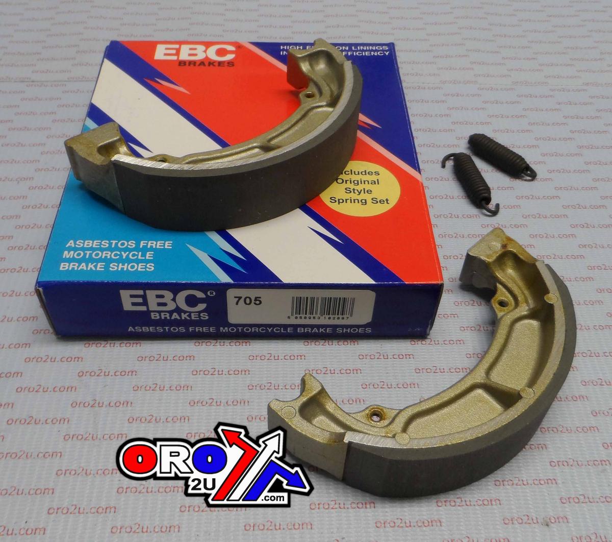 BRAKE SHOES KAWASAKI KDX KLF 250 EBC K705