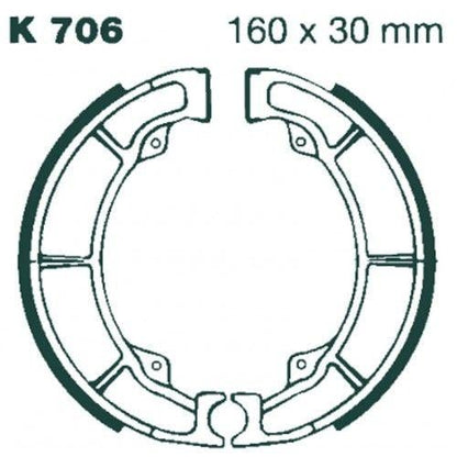 BRAKE SHOES K706
