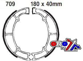 BRAKE SHOES KAWASAKI EBC K709