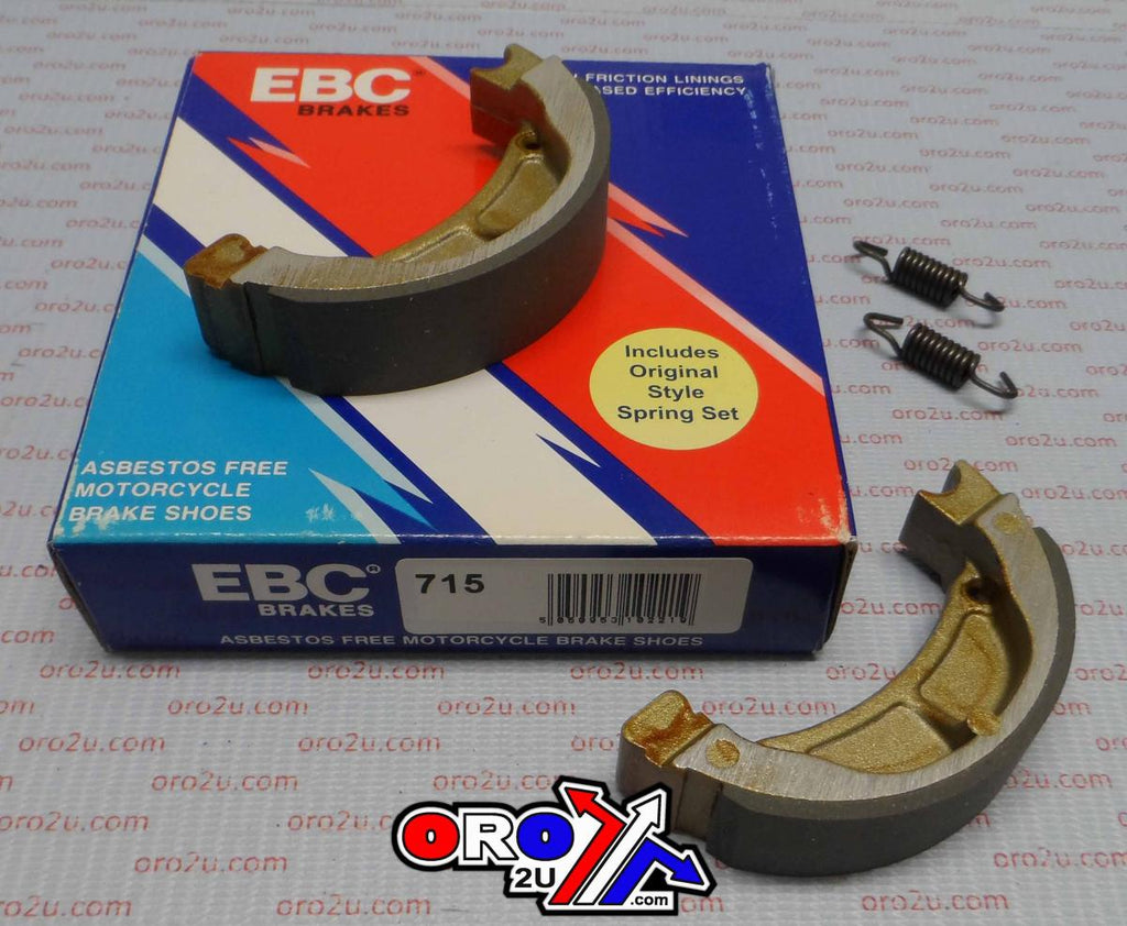 BRAKE SHOES KAWASAKI SUZUKI 60 110 EBC K715
