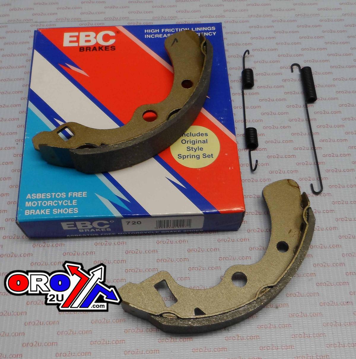 BRAKE SHOES KAWASAKI KAF 450 540 620 950 EBC K720
