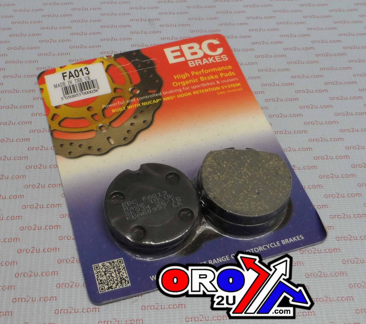 BRAKE PADS HONDA VD102 FA013