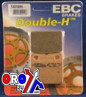 BRAKE PADS SINTERED METAL EBC FA018HH