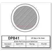 BRAKE PADS SINTERED DP BRAKES, DP841 Premium Sintered YFM ATV, 39-021
