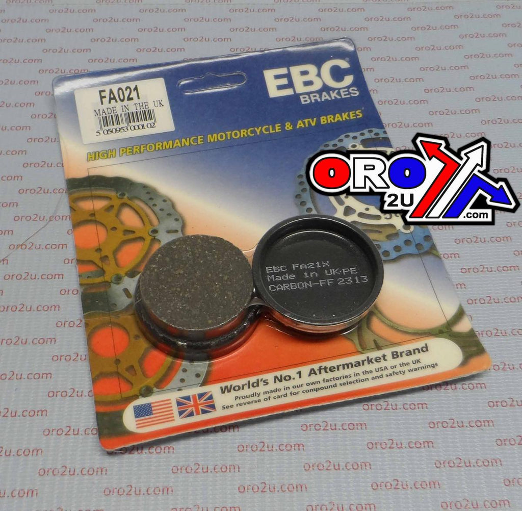 BRAKE PADS SEMI-METAL YAMAHA EBC FA021