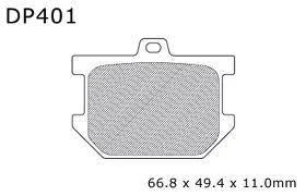 BRAKE PADS SINTERED DP BRAKES, DP401 BRAKES Premium Sintered