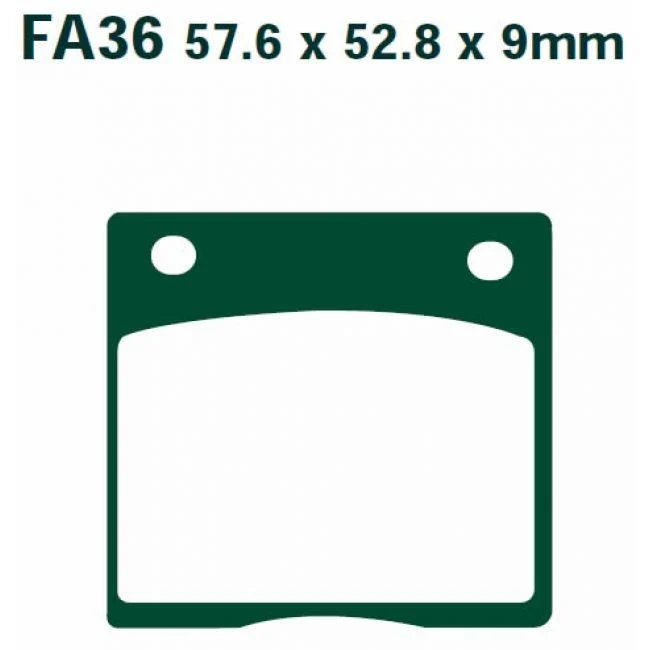 BRAKE PADS DISC VD306 FA036