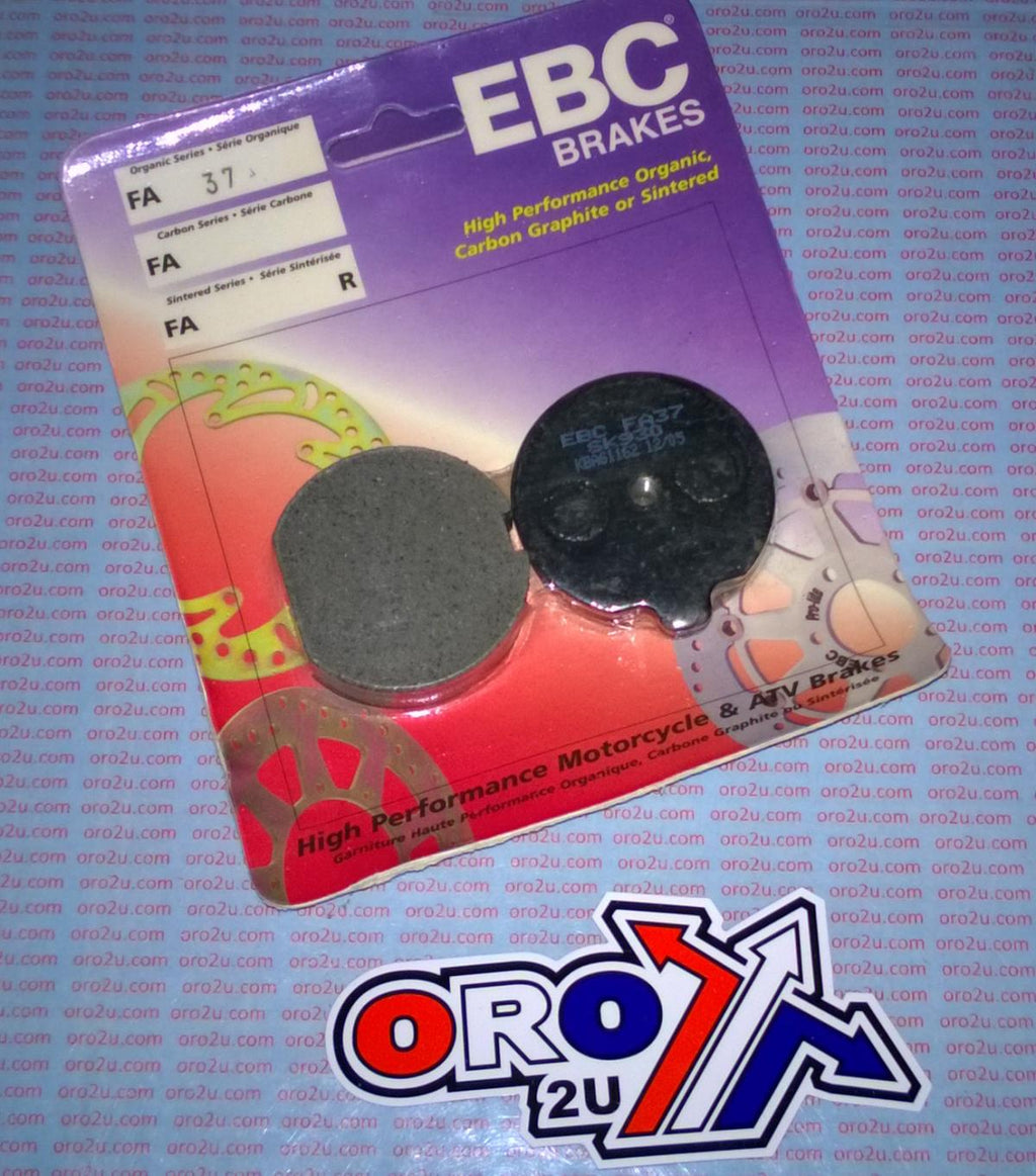 BRAKE PADS SEMI-METAL KAWASAKI Z650 Z750 EBC FA037
