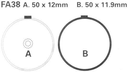 BRAKE PADS SUZUKI EBC FA038