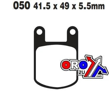 BRAKE PADS STD EBC FA050
