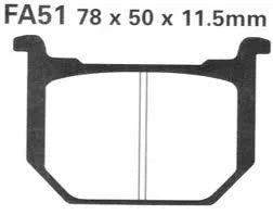 BRAKE PADS SUZUKI EBC FA051