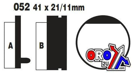 BRAKE PADS DISC VD119 1001190