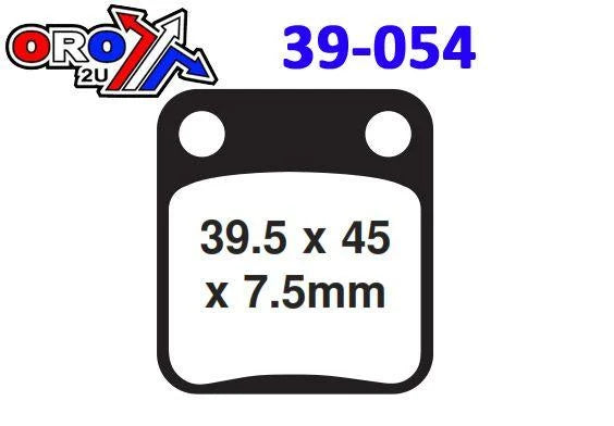 BRAKE PADS STD YAMAHA YFM EBC FA054TT