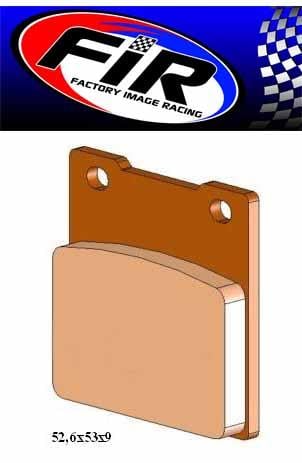 BRAKE PADS SINTERED METAL N4, RD-N4 HIGH FRICTION, DB2035 RD-N4