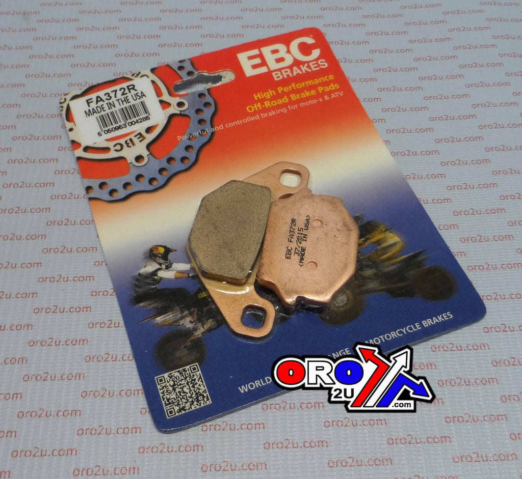BRAKE PADS SINTERED POLARIS SUZUKI EBC FA372R