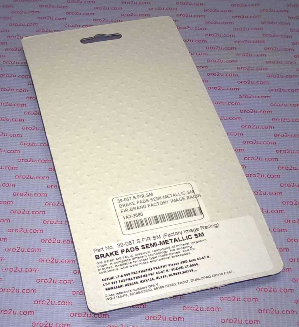 BRAKE PADS SEMI-METALLIC SM DB2050 SEMI