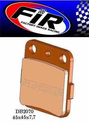 BRAKE PADS SINTERED METAL HD, MX-D EXTREME, DB2070-D, BP007DDDB