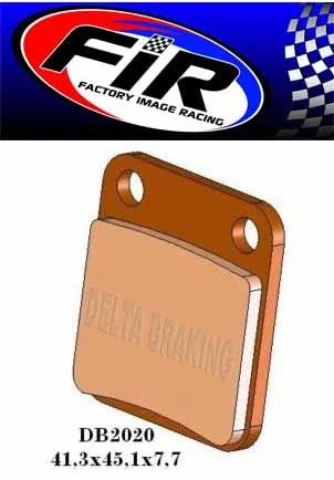 BRAKE PADS SINTERED METAL HS, MX-N HIGH FRICTION, DB2070-N, BP007T05B