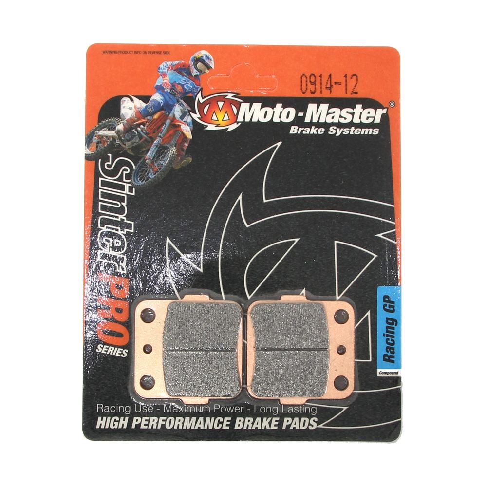 BRAKE PADS SINTERED RACING, MOTO-MASTER 091412, 39-084