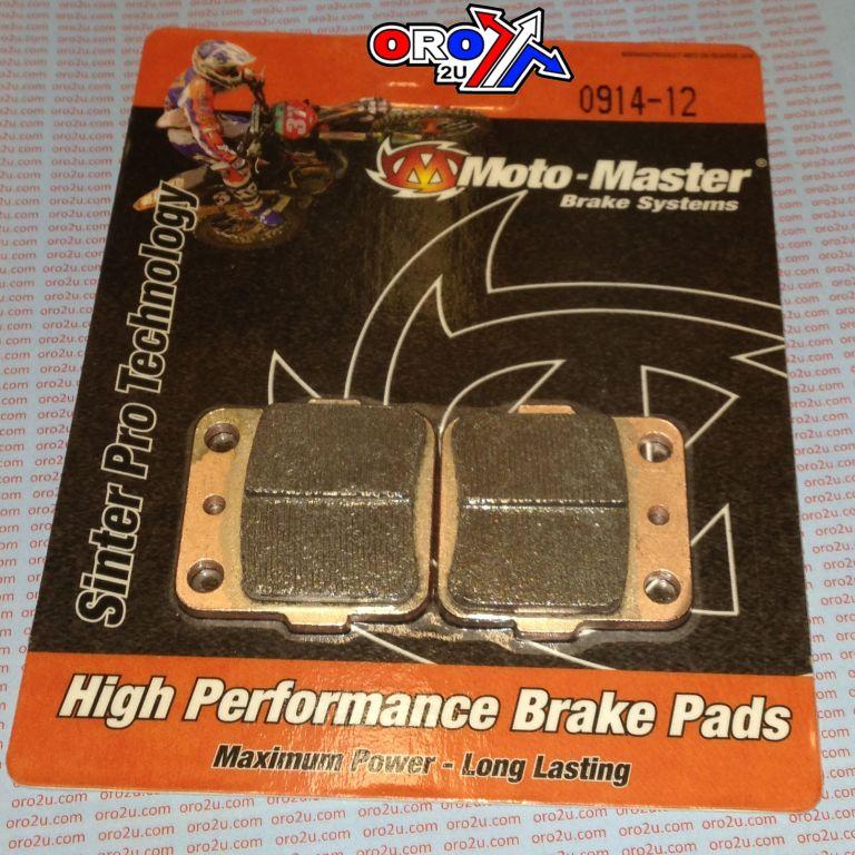 BRAKE PADS SINTERED RACING, MOTO-MASTER 091412, 39-084