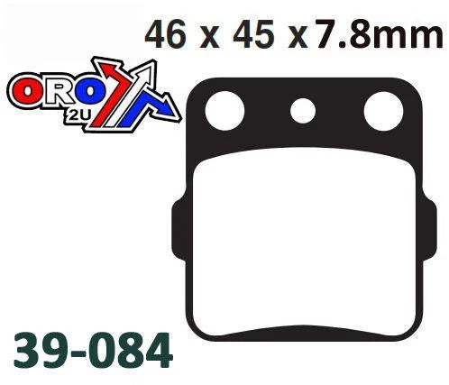 BRAKE PADS SINTERED NITRO, MOTO-MASTER 091021, 39-084