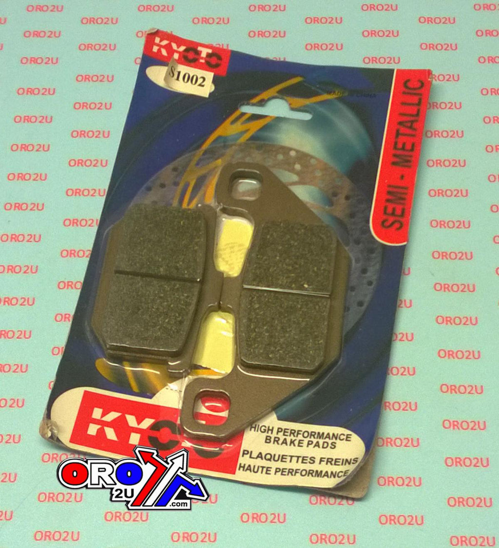 BRAKE PADS DISC SEMI-METAL, KYOTO S1002 (FA85)