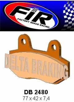 BRAKE PADS SINTERED METAL HS, OR-D EXTREME HIGH FRICTION, DB2480.OR-N, BP048T05B DB2480
