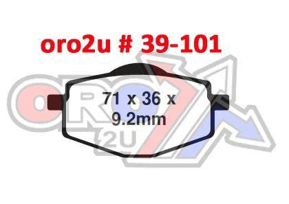 BRAKE PADS DP BRAKES HARD, DP406 BRAKES Premium Sintered