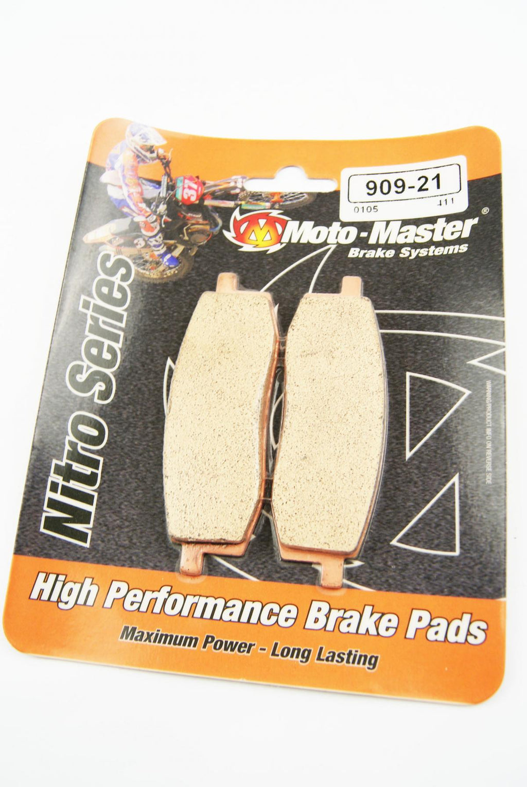 BRAKE PADS SINTERED NITRO, MOTO-MASTER 090921, 39-105