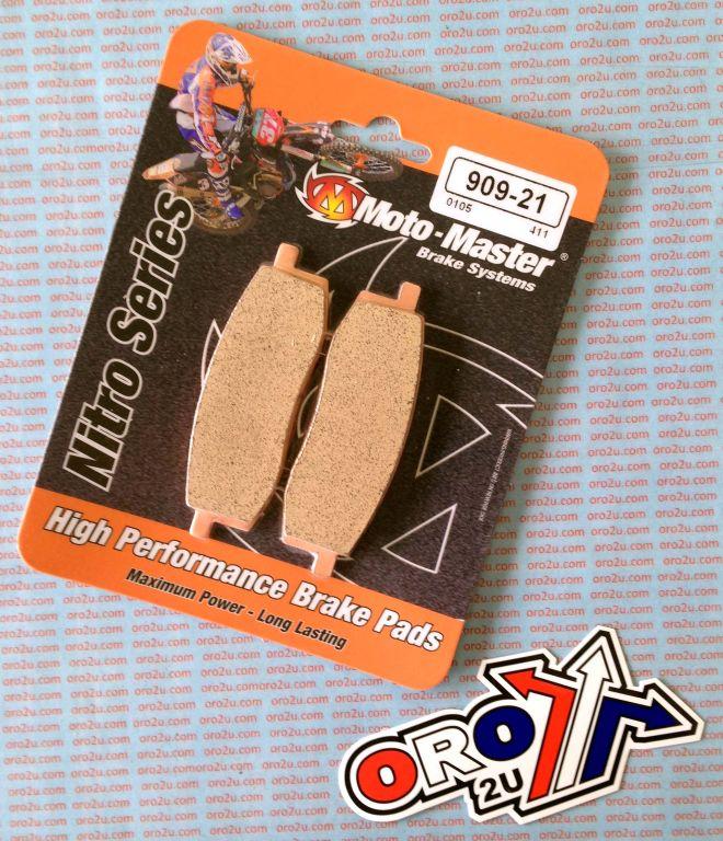BRAKE PADS SINTERED NITRO, MOTO-MASTER 090921, 39-105