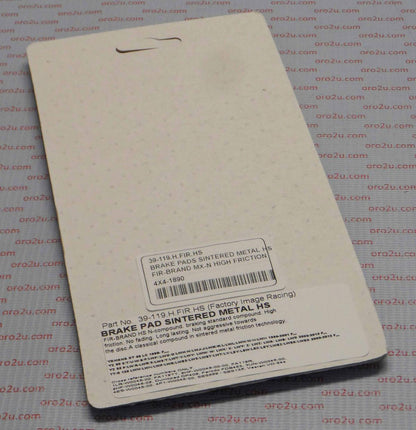 BRAKE PADS SINTERED METAL HS, MX-N HIGH FRICTION, DB2140.OR-N