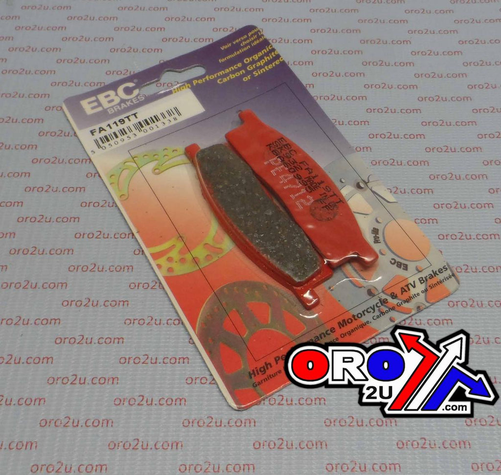 BRAKE PADS STD YAMAHA YZ 65 80 85 EBC FA119TT