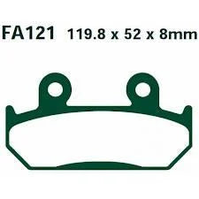 BRAKE PADS DISC VD142 FA121 PAD230111
