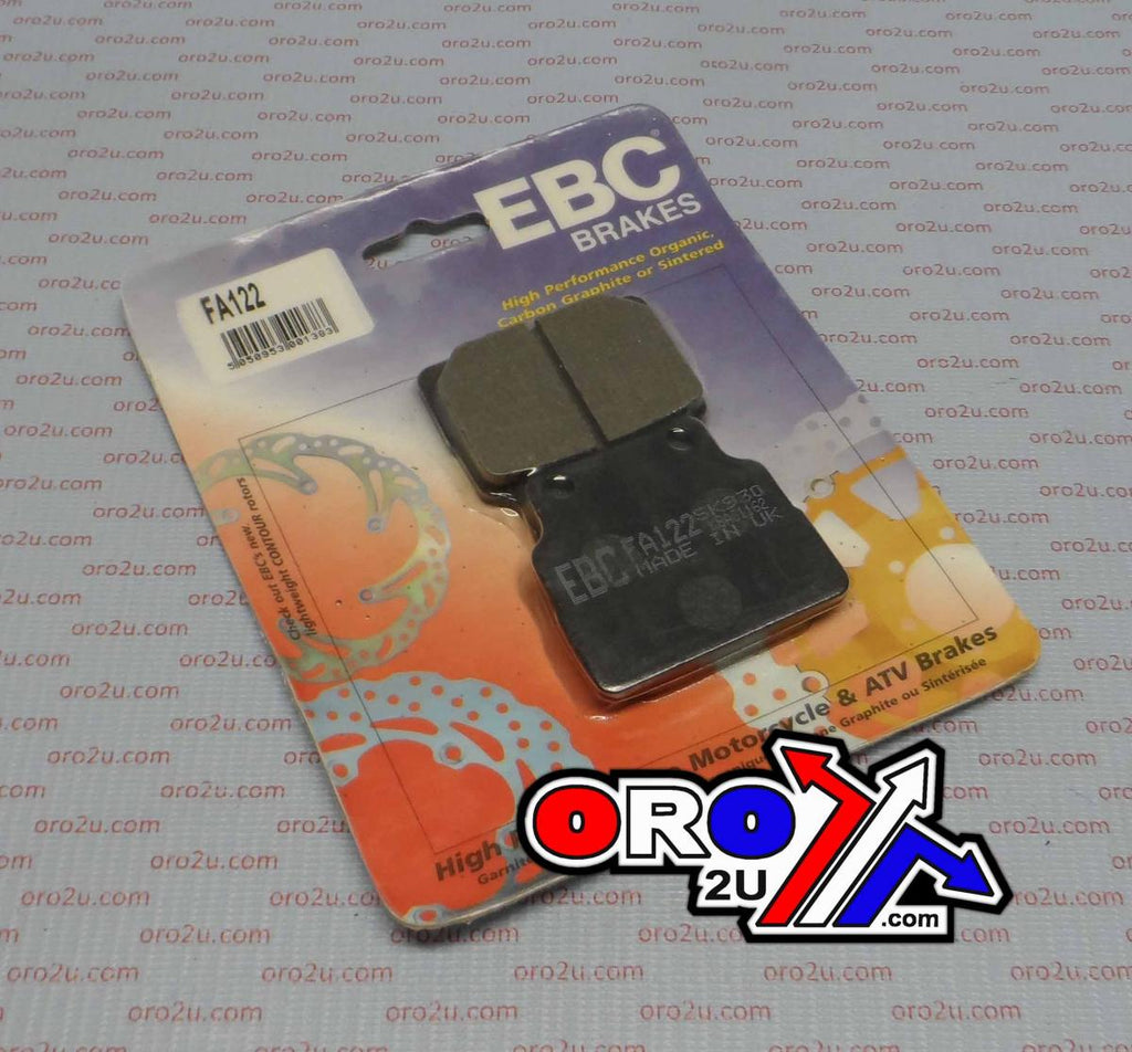 BRAKE PADS STD SEMI-METAL HONDA CB 450 EBC FA122
