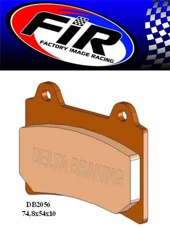 BRAKE PADS SINTERED METAL HS, MX-N HIGH FRICTION, DB2056-N