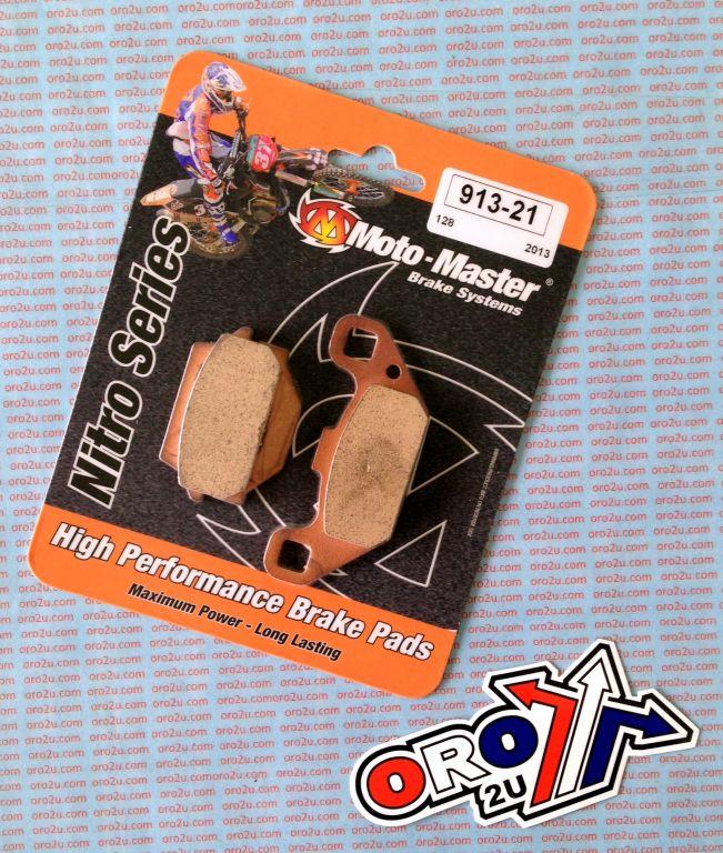 BRAKE PADS SINTERED NITRO, MOTO-MASTER 091321, 39-128