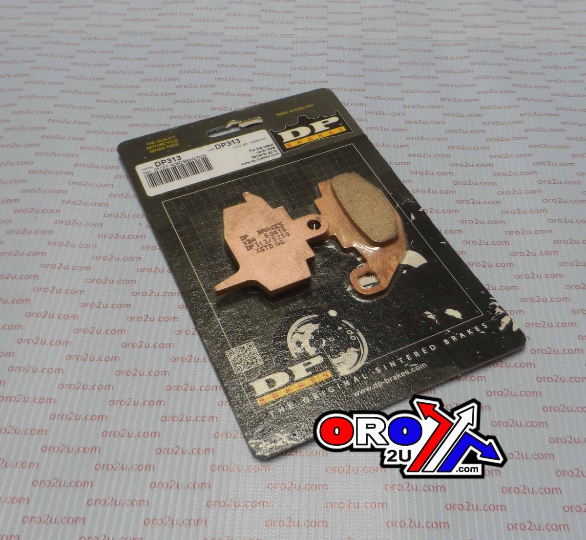 BRAKE PADS SINTERED DP BRAKES, DP313 FULL METAL 41-313.H.DP, 39-130